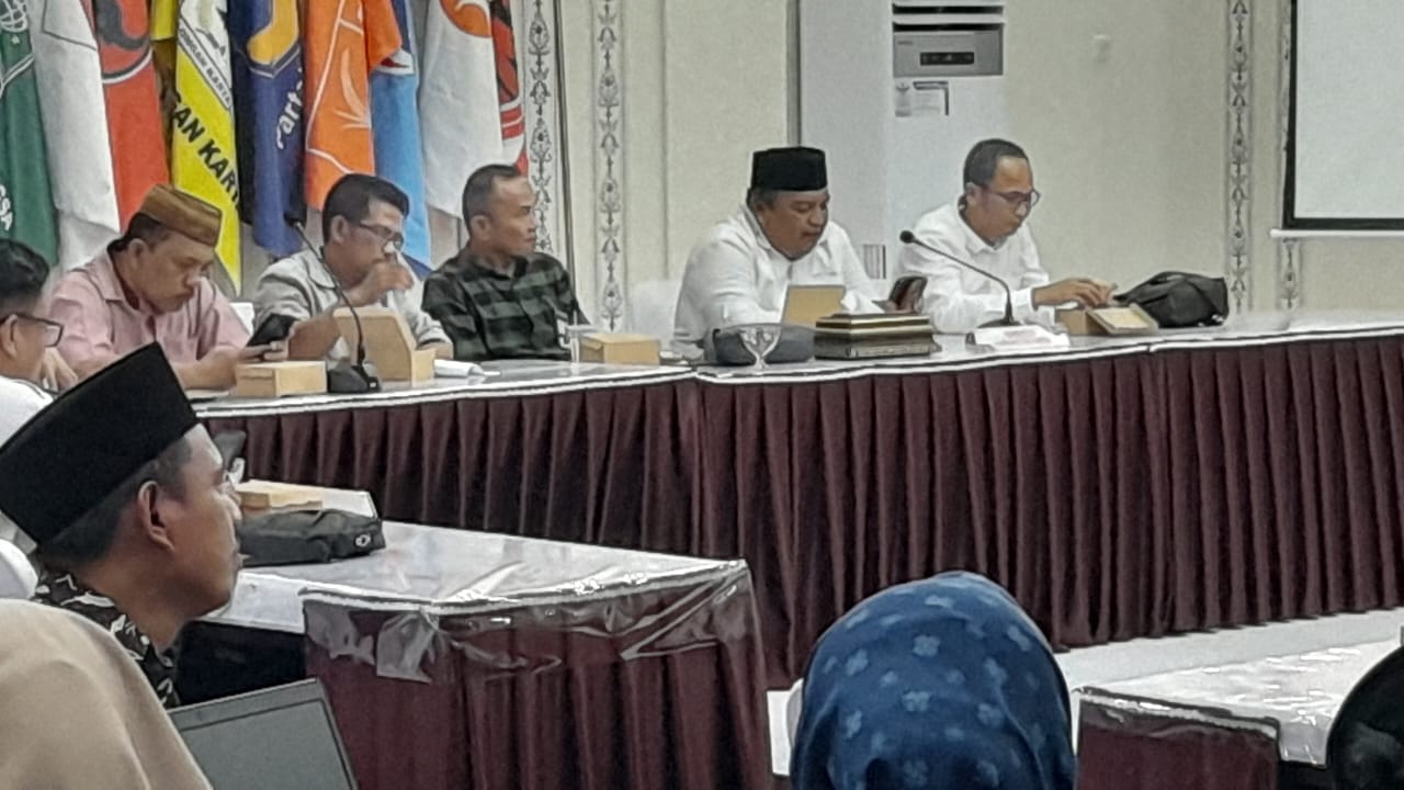 BAHAS PERMASALAHAN PENETAPAN DPT KABUPATEN/KOTA, PATAHILLA HADIRI SINKRONISASI PERSIAPAN REKAPITULASI DPT TINGKAT PROVINSI GORONTALO