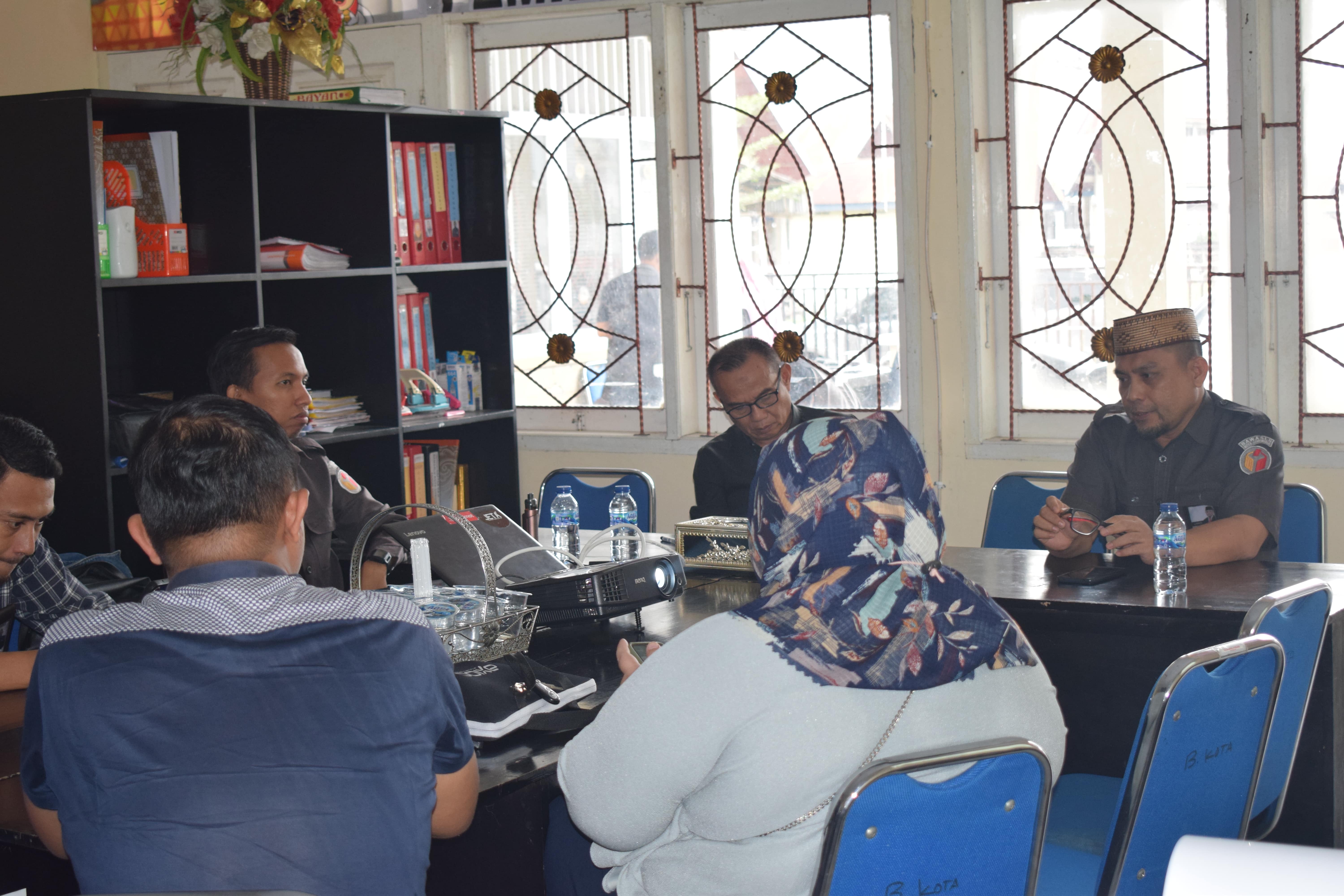BAWASLU KOTA GORONTALO LAKUKAN KOORDINASI EVALUASI DPSHP AKHIR DAN PERSIAPAN PENETAPAN DPT TINGKAT KOTA GORONTALO