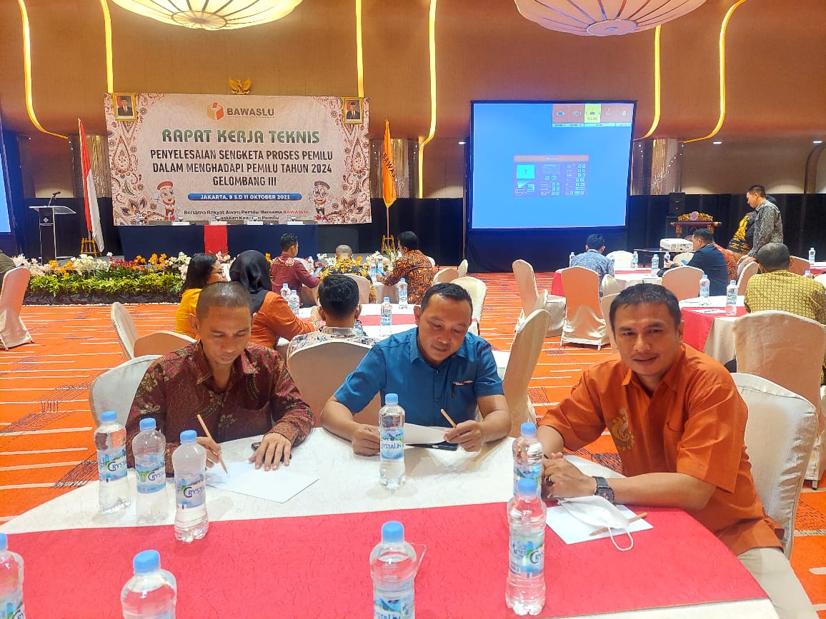 Perkuat Pemahaman Dan Kemampuan, Erman Ikuti Kegiatan Rekernis Penyelesaian Sengketa Proses Pemilu