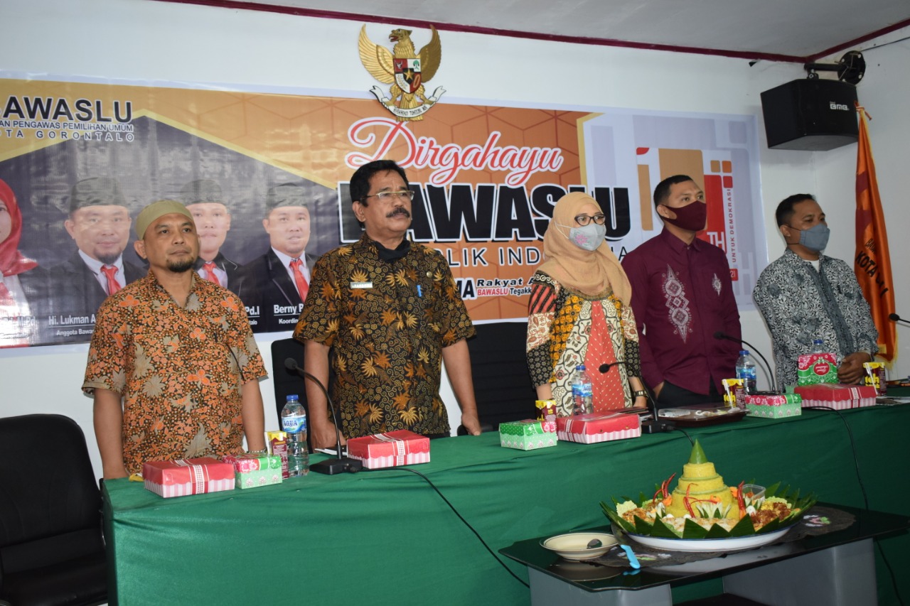 RAYAKAN HARLAH BAWASLU KE 13  VIA DARING, BEGINI HARAPAN KETUA BAWASLU KEDEPAN