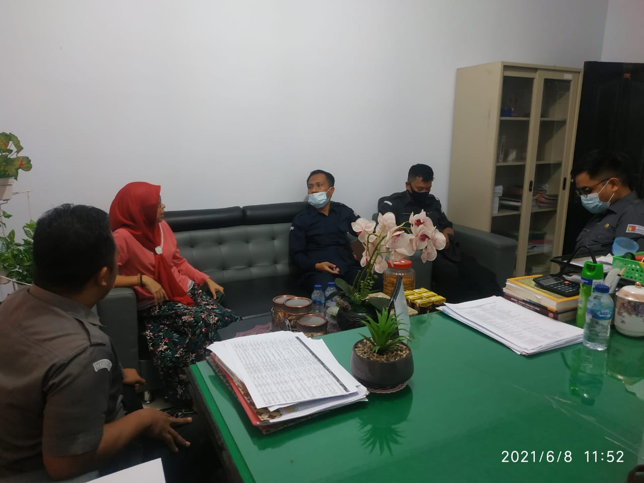 KASUBAG PENGAWASAN BAWASLU PROVINSI GORONTALO CEK FINALISASI PENDAFTAR SKPP BAWASLU KOTA GORONTALO
