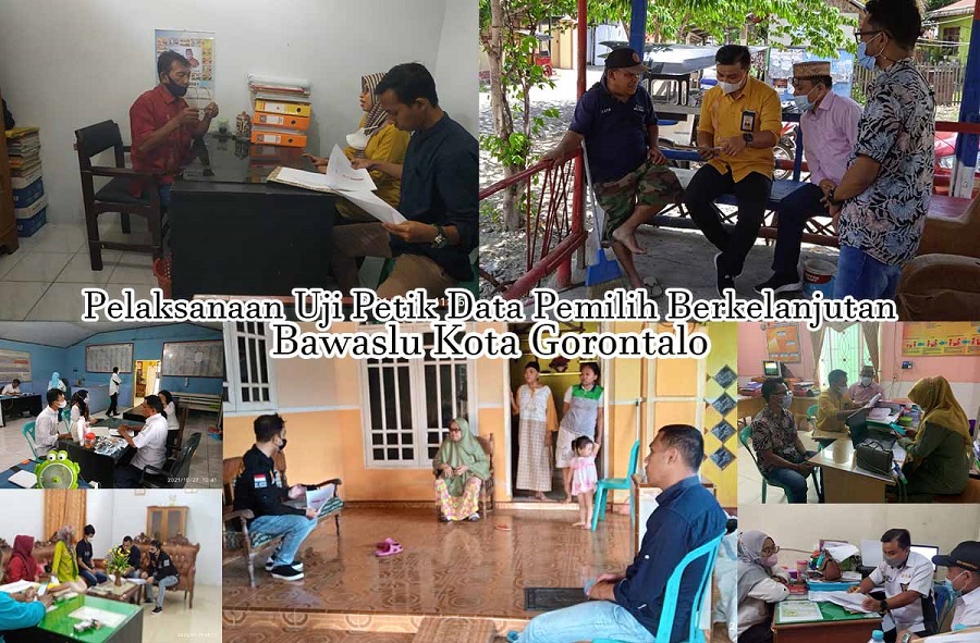 PASCA UJI PETIK, BAWASLU KOTA GORONTALO HIMPUN PERMASALAHAN DILAPANGAN