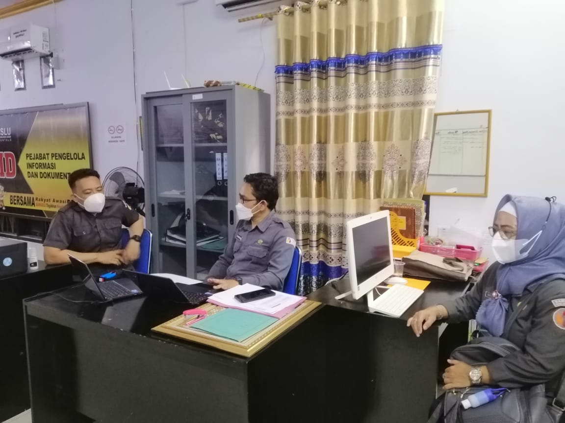 BAWASLU PROVINSI GORONTALO LAKUKAN PENDATAAN BMN BAWASLU KOTA GORONTALO