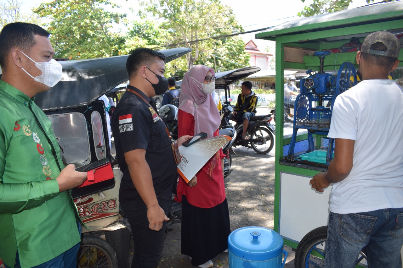 Bawaslu Kota Gorontalo Temukan Ada Beberapa Pedagang Kaki Lima Masih Belum Ber Domisili Di Kota Gorontalo