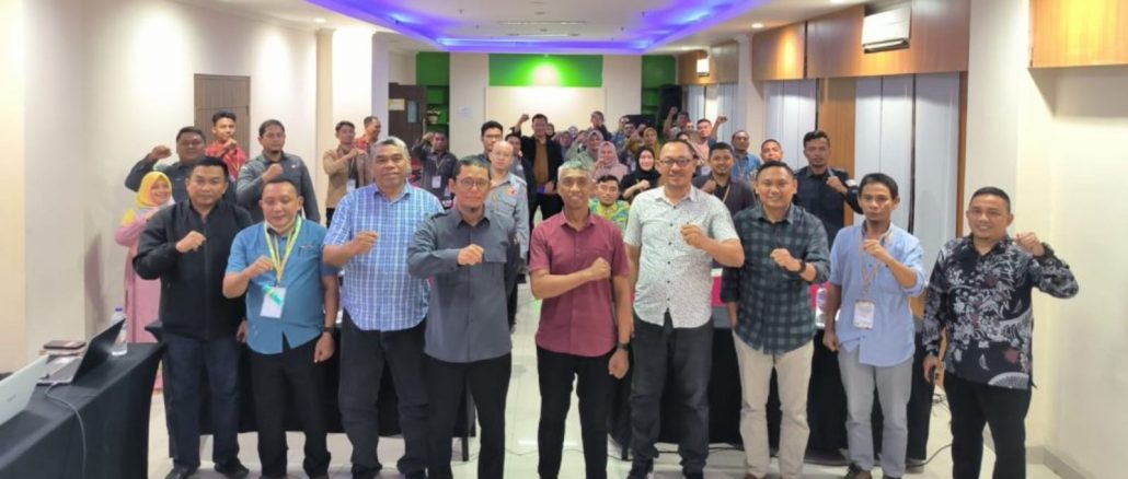 Bawaslu Kota Gorontalo Ikuti Pelatihan Penerimaan Laporan, Pembuatan Putusan, dan Cara Persidangan bertempat di Damhil Hotel Pada Hari senin 12/08/2024