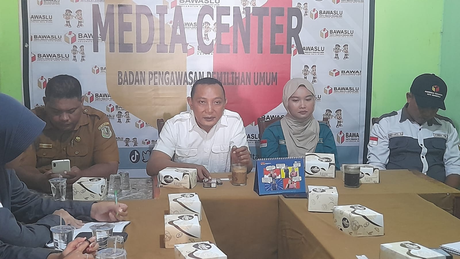 Supervisi Panwascam Kota Utara, Erman, minta Pengawas Cermat di Lapangan