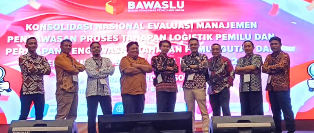 Di Solo, Erman Katili Hadiri Konsolidasi Nasional Pengawasan Logistik Pemilu 2024