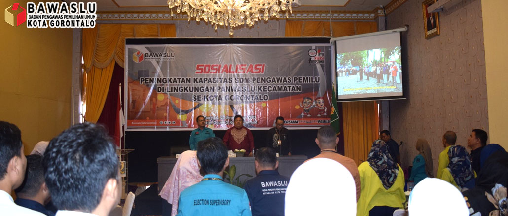 Tingkatkan Kapasitas SDM, Bawaslu Kota Gelar Sosialisasi kepada Pengawas Pemilu