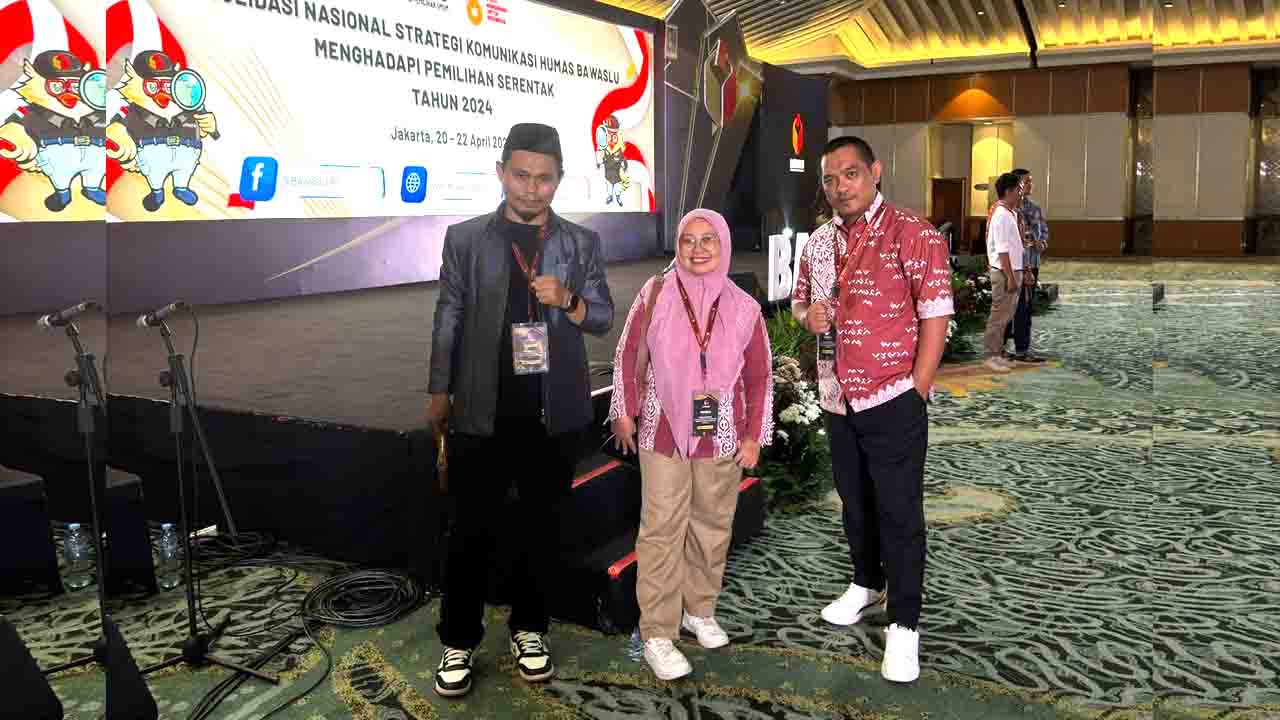Bawaslu Kota Gorontalo Hadiri Konsolnas Kehumasan Dalam Menghadapi Pemilihan 2024