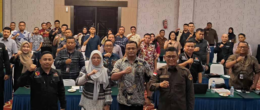 Bawaslu Kota Gorontalo Hadiri Bimtek Penanganan Pelanggara Pemilu