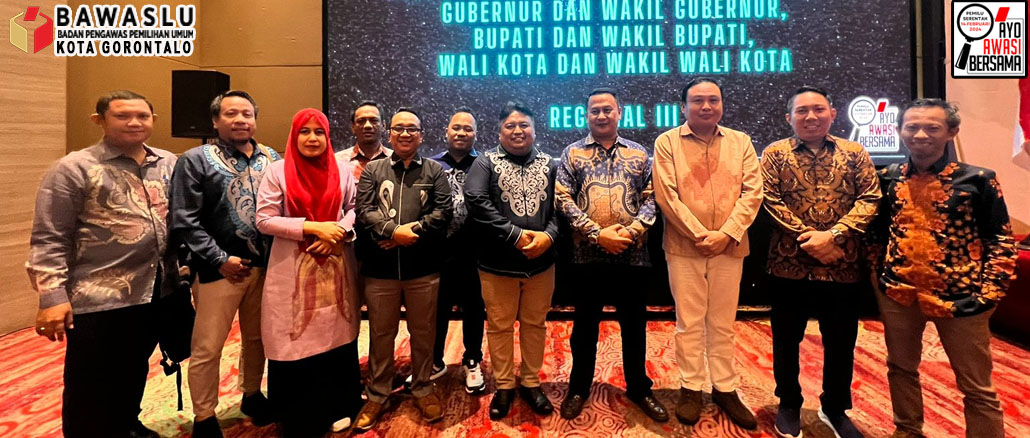 Wujudkan Tata Laksana Hibah sesuai Ketentuan, Bawaslu Kota Gorontalo ikuti sosialisasi pengelolaan Dana Hibah Pilkada
