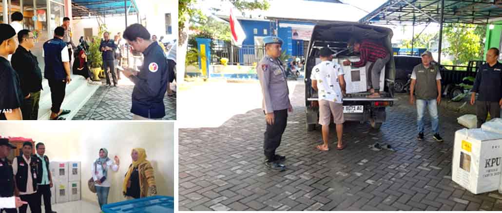 Kawal Pergerakan Hasil Penghitungan Suara di TPS ke Kecamatan , Bawaslu Pastikan Prosedur Tahapan berjalan sesuai Ketentuan