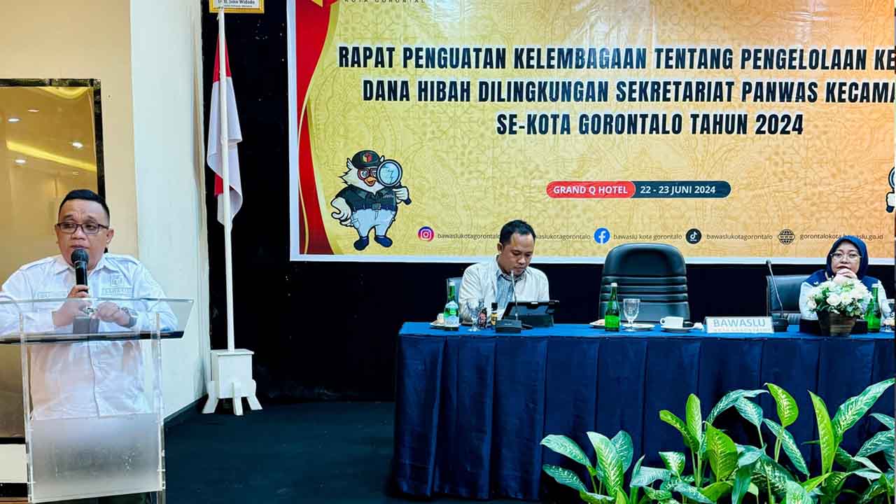 Tingkatkan Pengelolaan Dana Hibah, Bawaslu Gelar Penguatan Kelembagaan