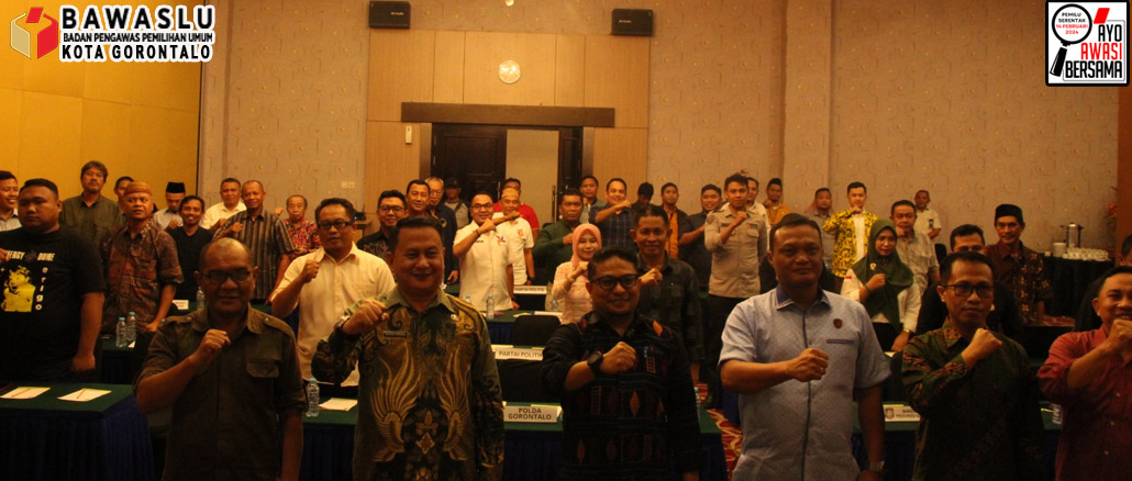Rakor Pencegahan dan Persiapan Pengawasan Kampanye, Erman Katili Ikuti Kegiatannya