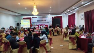 Bawaslu Kota Gorontalo gelar sosialisasi pengawasan partisipatif kepada pemilih pemula dan disabilitas se-Kota Gorontalo bertempat di Damhil Hotel Kota Gorontalo pada Selasa (30/7)