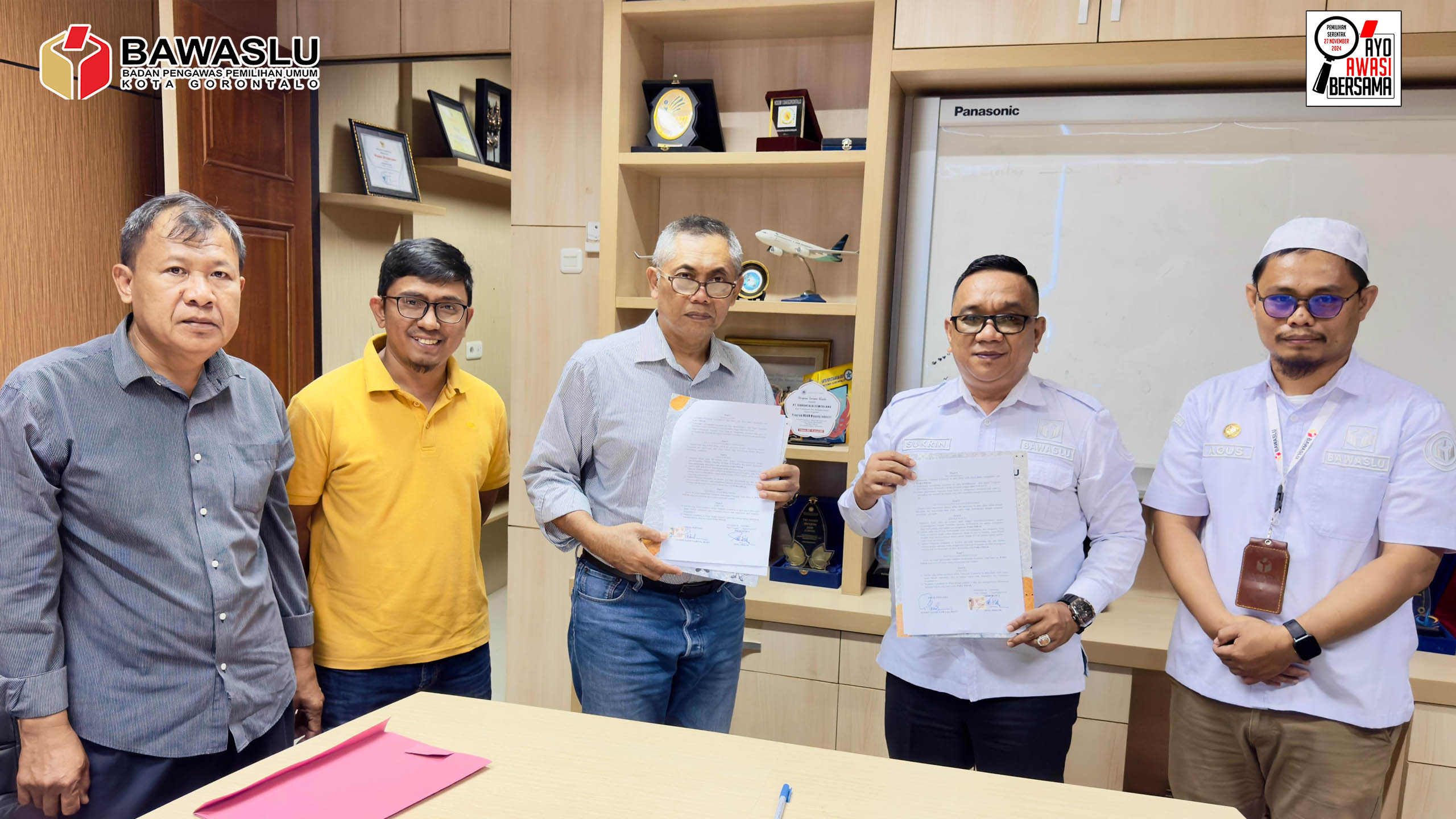 Kerjasama Media Bawaslu Kota Gorontalo