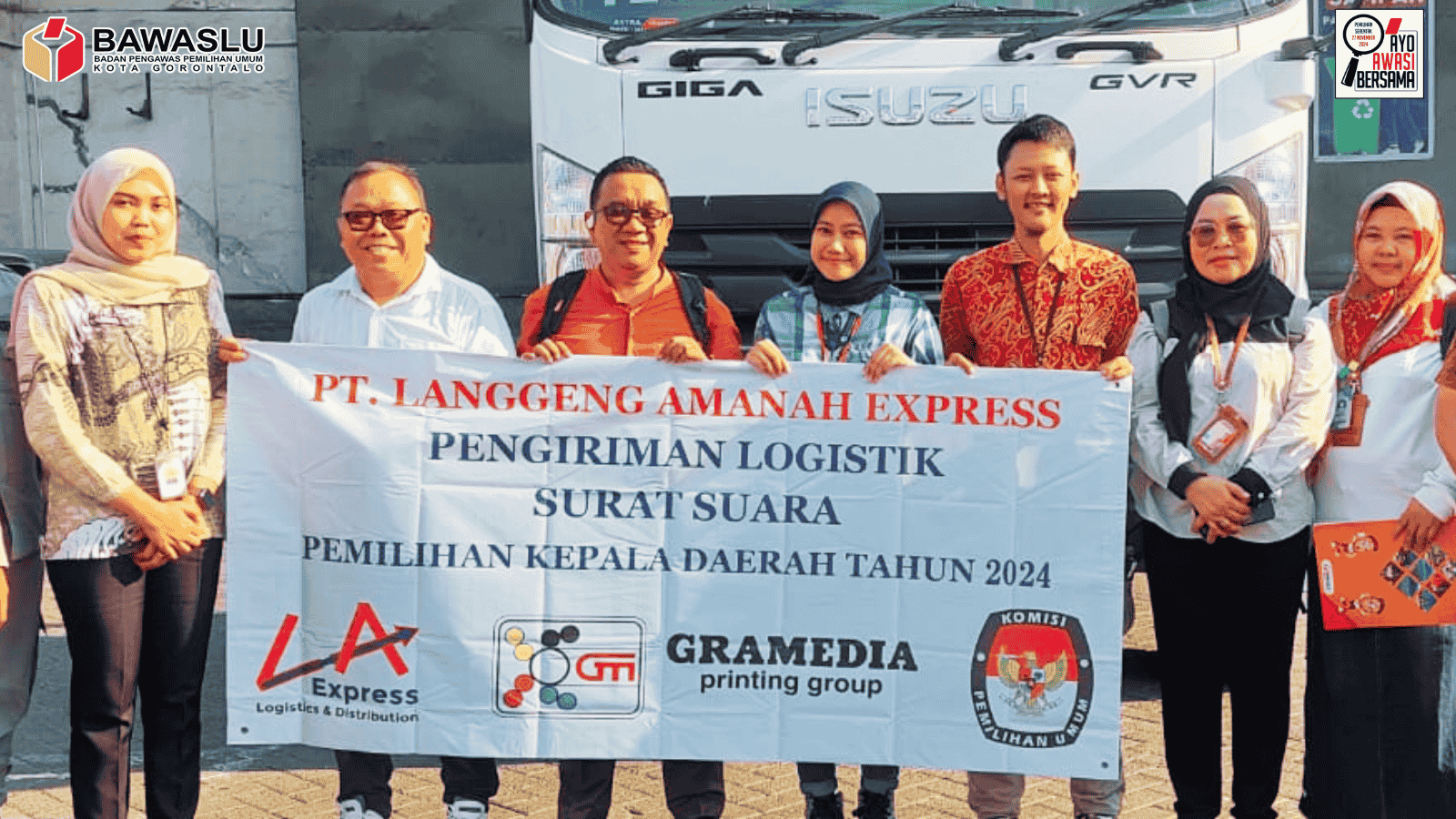 Pengawasan Logistik Surat Suara