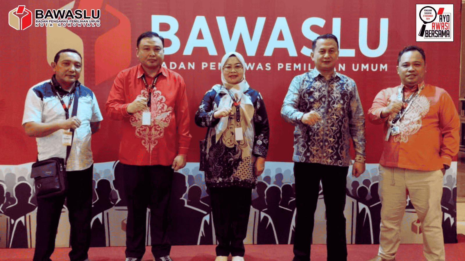 Bawaslu Kota Gorontalo hadiri Rakornas