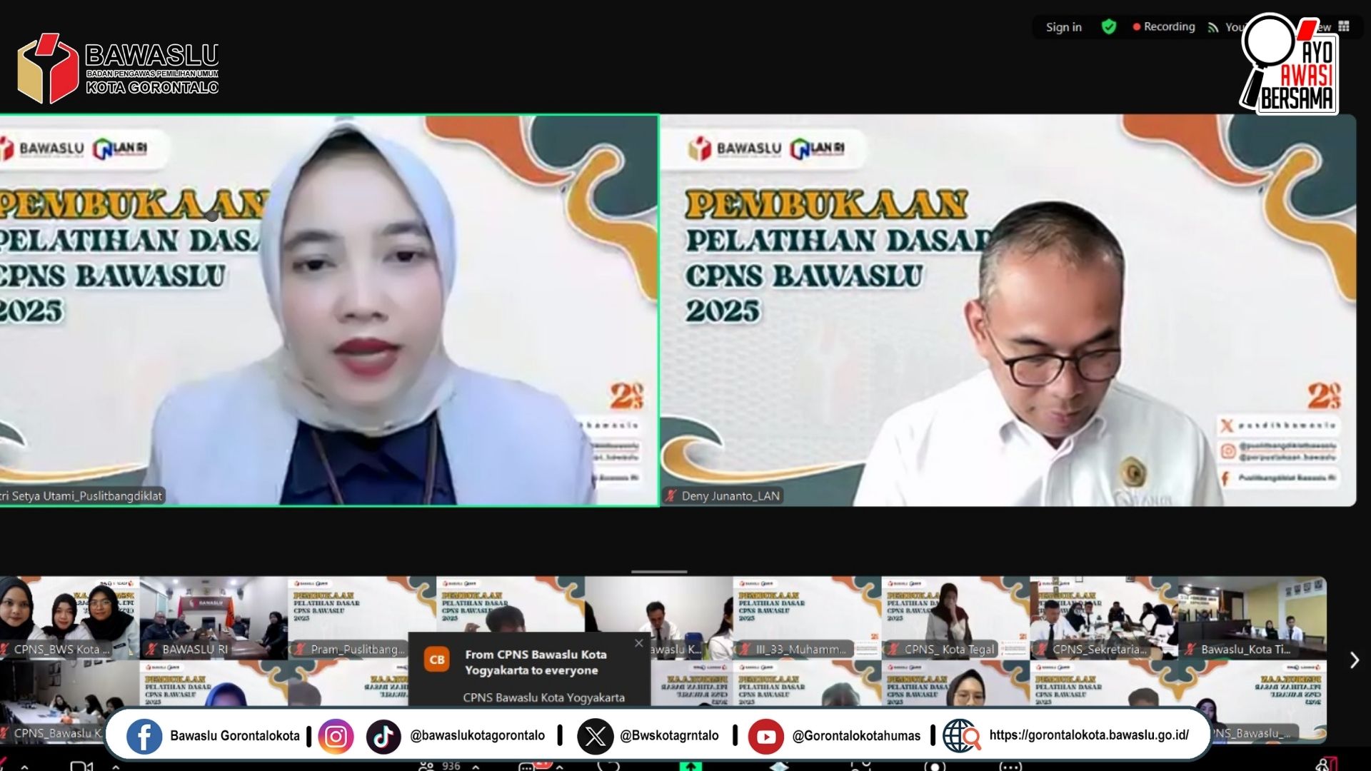 CPNS Bawaslu Kota Gorontalo