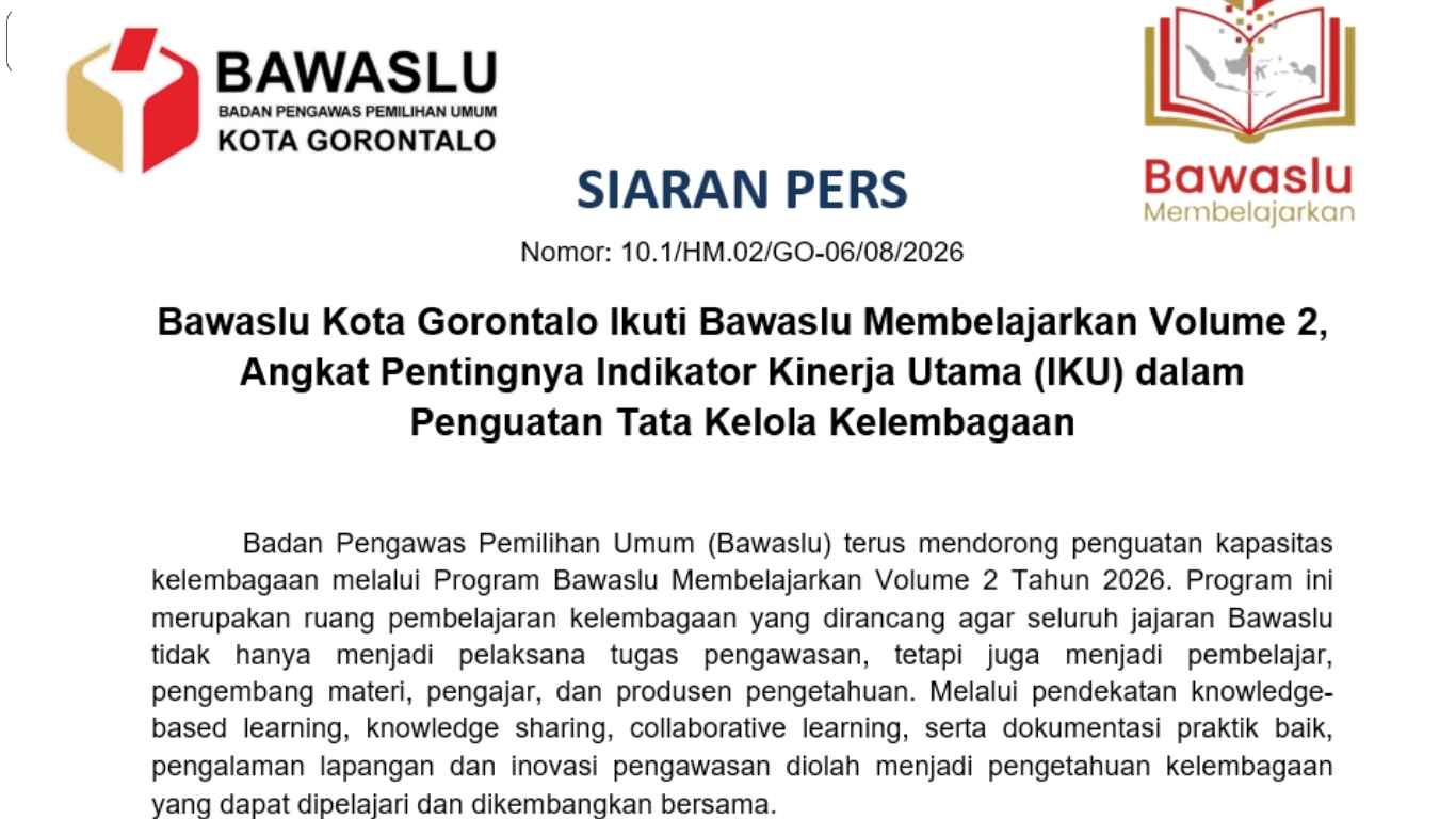Bawaslu Kota Gorontalo