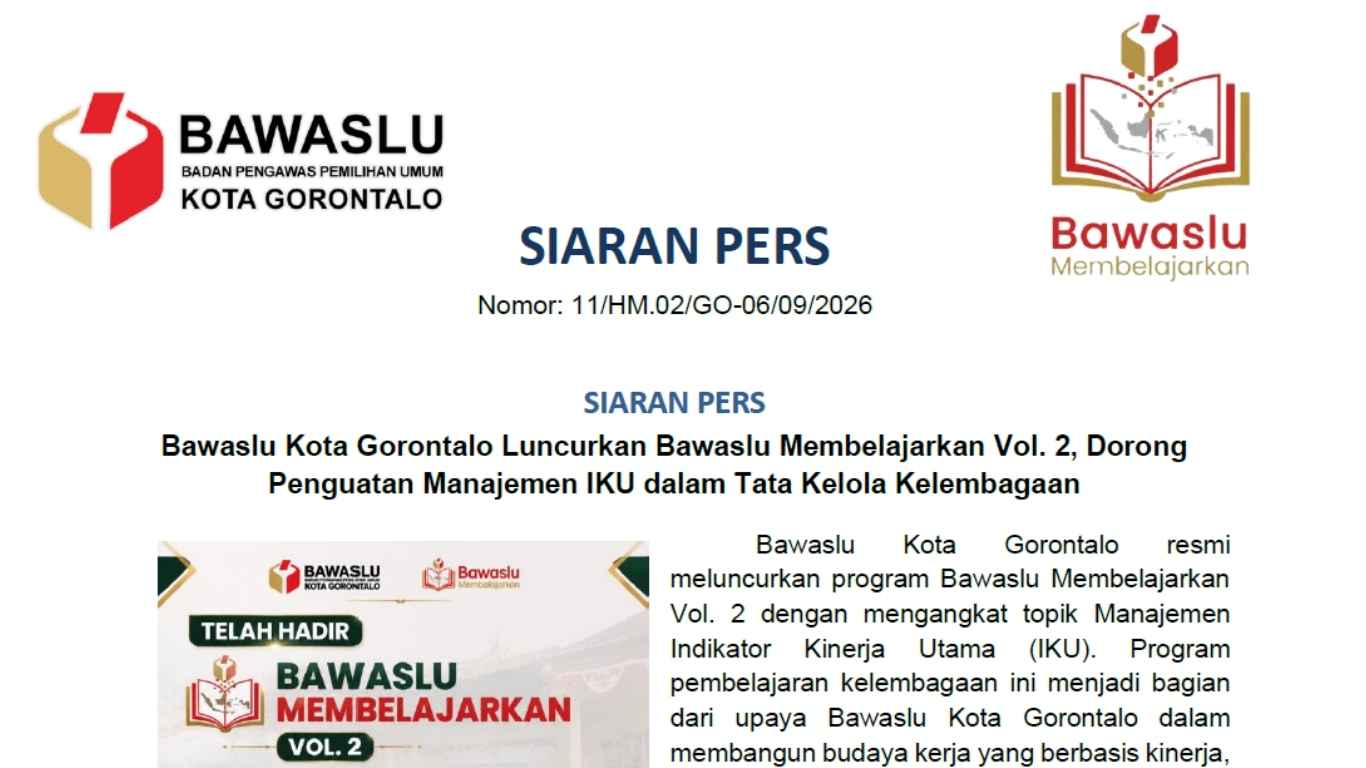 bawaslu kota gorontalo