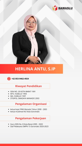 Anggota Bawaslu Kota Gorontalo