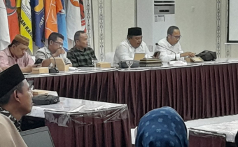 BAHAS PERMASALAHAN PENETAPAN DPT KABUPATEN/KOTA, PATAHILLA HADIRI SINKRONISASI PERSIAPAN REKAPITULASI DPT TINGKAT PROVINSI GORONTALO
