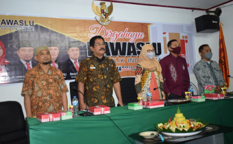 RAYAKAN HARLAH BAWASLU KE 13  VIA DARING, BEGINI HARAPAN KETUA BAWASLU KEDEPAN