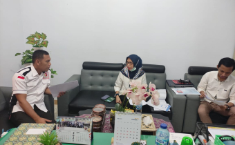 KETUA BERSAMA ANGGOTA BAWASLU KOTA GORONTALO PANTAU BERKAS PENDAFTAR SKPP KOTA GORONTALO
