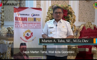 DENGAN PROGRAM “GERBANG KOMMPAK” HARAP WALIKOTA ADA INOVASI BARU DALAM PENGAWASAN BAWASLU