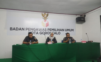 BAWASLU KOTA GORONTALO LASKANAKAN RAPAT INTERNAL PERISAPAN PENGAWASAN UJI PETIK KE 2