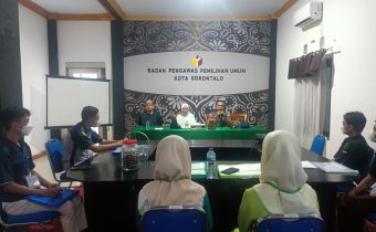 Bawaslu Kota Gorontalo Terima Siswa PKL SMK 1 Gorontalo