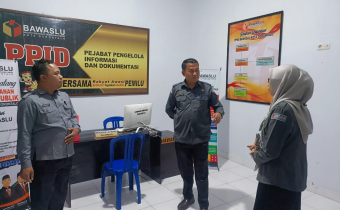 Kepala Sekretariat Bawaslu Provinsi Gorontalo Tinjau Sarana Dan Prasarana Bawaslu Kota Gorontalo