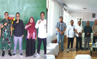 Perkuat Koordinasi, Bawaslu Kunjungi Kodim 1304 dan Polres Gorontalo Kota