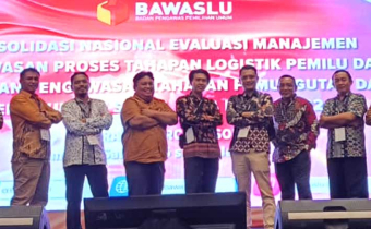 Di Solo, Erman Katili Hadiri Konsolidasi Nasional Pengawasan Logistik Pemilu 2024