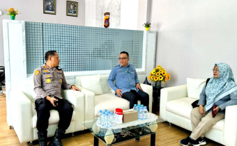 Koordinasi dengan Kapolresta Gorontalo Kota, Ini yang Bahas