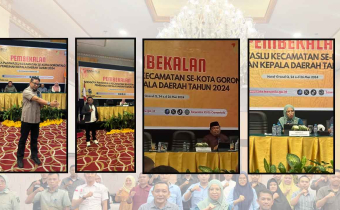 Bawaslu Provinsi Gorontalo berikan Penguatan kepada Panwas Kecamatan se-Kota Gorontalo