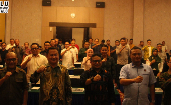 Rakor Pencegahan dan Persiapan Pengawasan Kampanye, Erman Katili Ikuti Kegiatannya