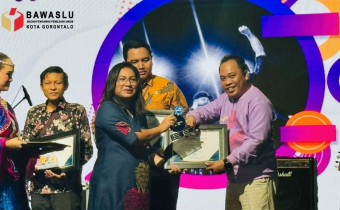 Kerjasama Media bawaslu Kota Gorontalo
