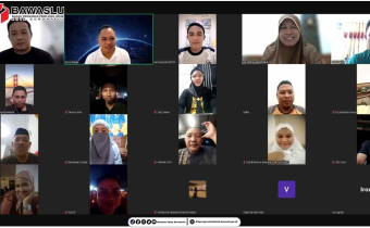 Rapat Persiapan Lebaran Zoom