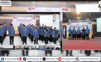 Pelantikan PPPK Bawaslu Kota Gorontalo