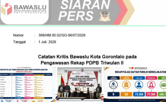 siaran pers Pengawasan PDPB