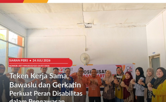 Siaran Pers Pengawasan partisipatif